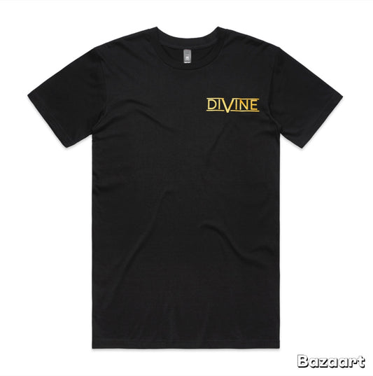 Divine Palm Tree T-Shirt Black